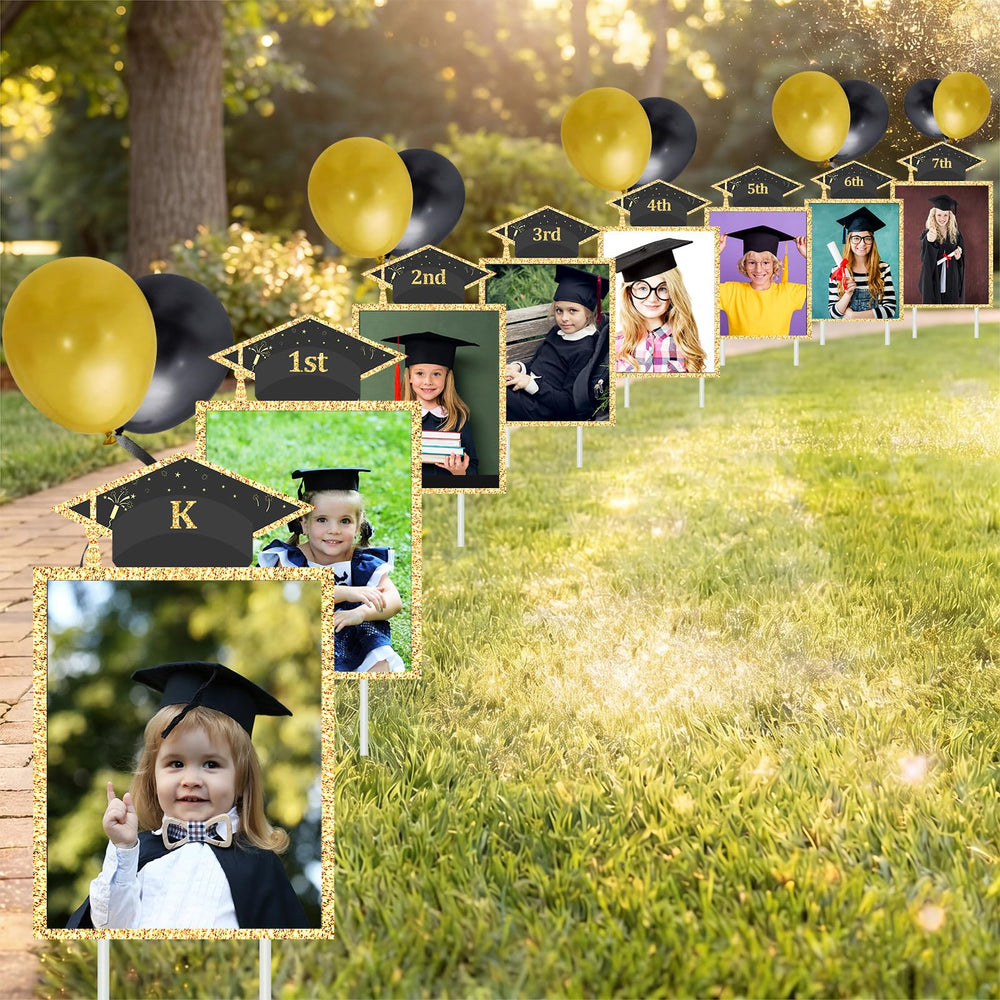 Memorywuu clustered signs under lights showing festive party presentation