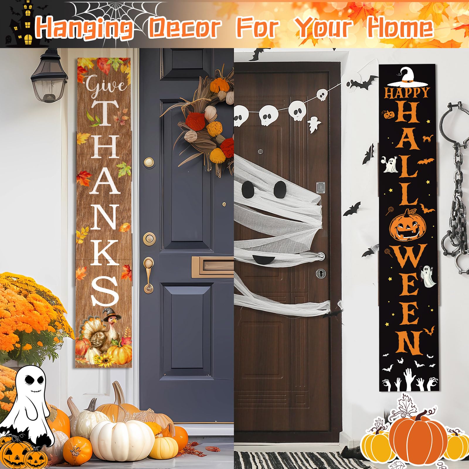 Memorywuu sign leaning on porch step showing rustic look and no-drill setup benefit