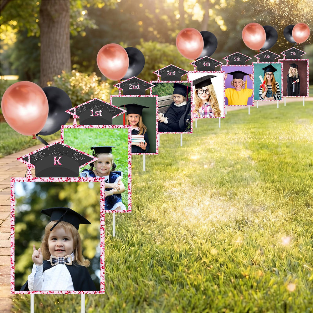 Memorywuu party lifestyle entrance decor with signs adding festive curb appeal