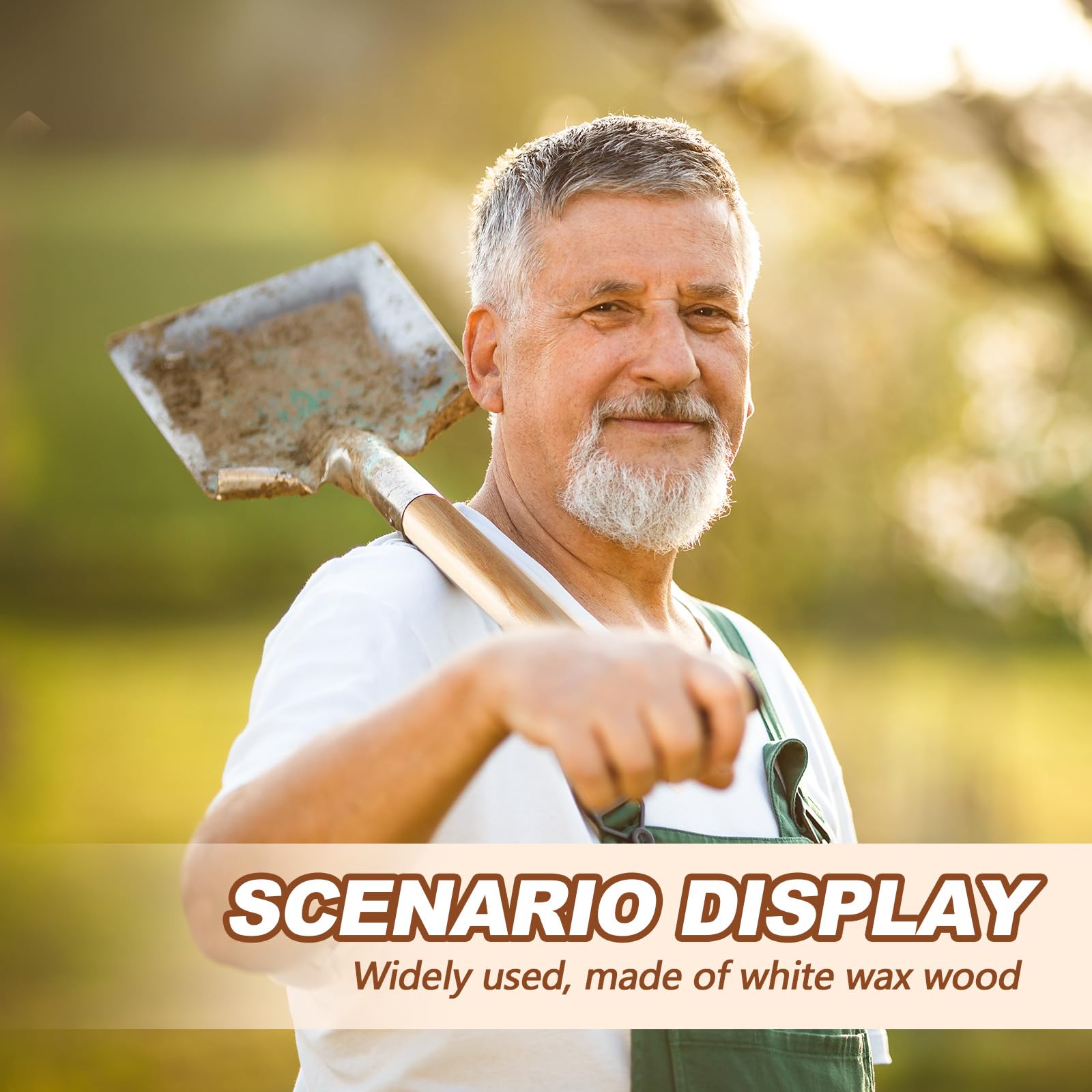 menkxi shovel handle in garden use illustrating practical grip and performance