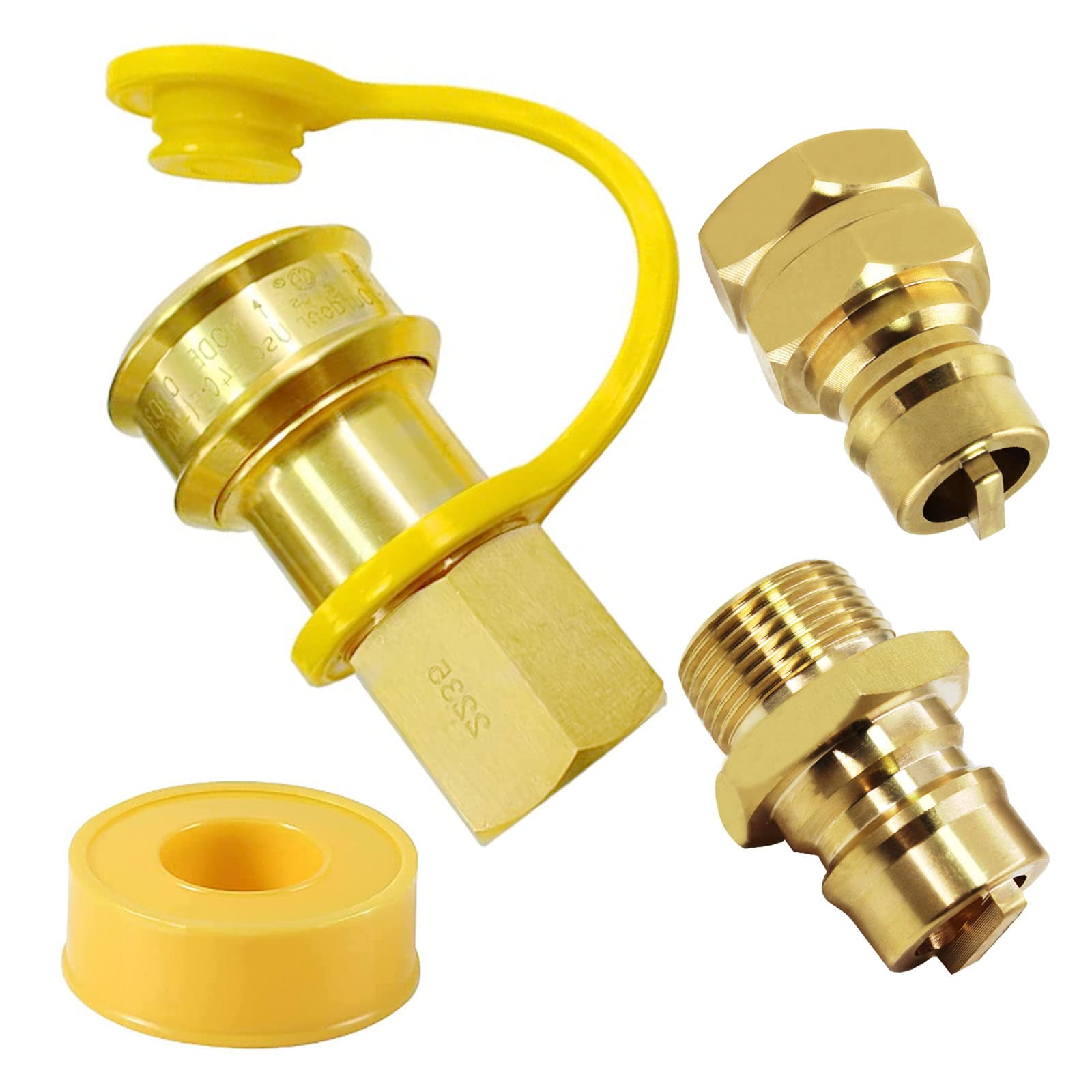 MENSI attached to generator regulator outlet, illustrates fast fuel changeover convenience
