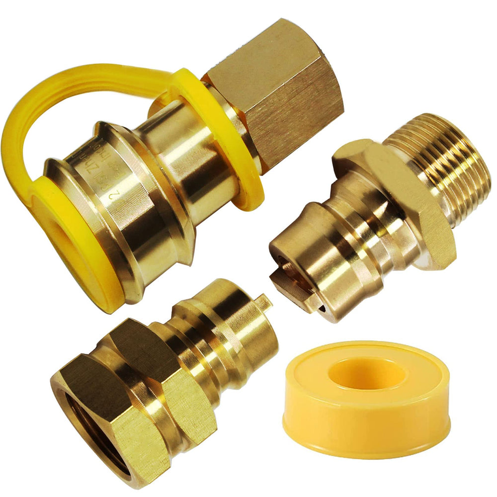 MENSI front packaging showing robust quick-connect kit, ensures easier generator hookups