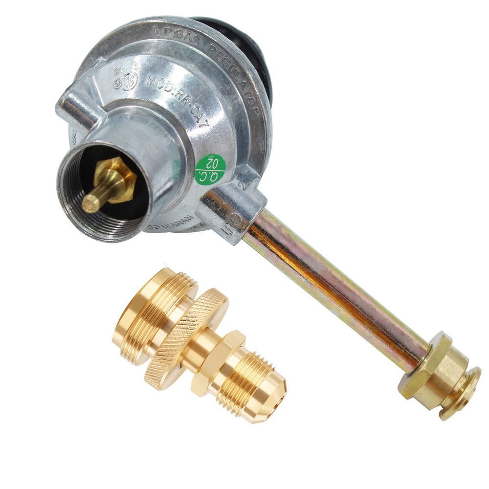 MENSI front view regulator showing fit and durable finish for reliable grilling