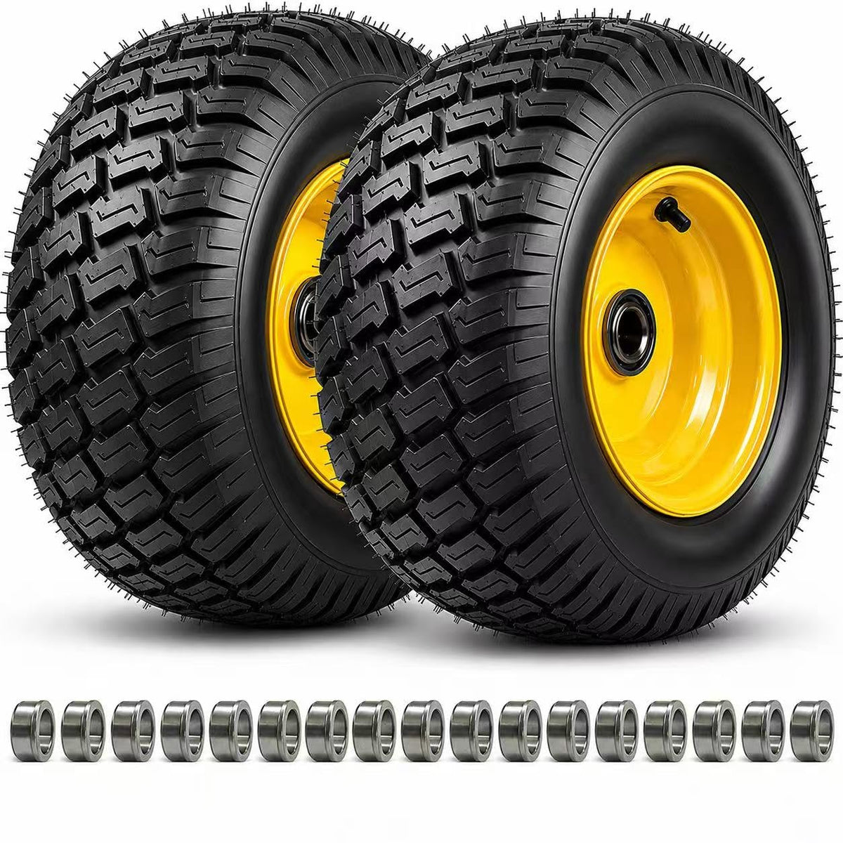 menxigoc front-facing wheel showing full tire and rim, ready to install