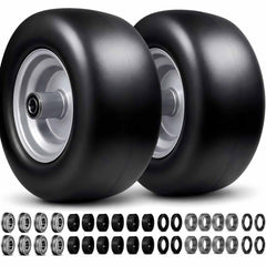 menxigoc front view assembled wheel shows durable rim and fit