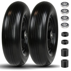 menxigoc front view of complete wheel showing ready-to-install kit benefit
