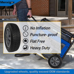 menxigoc close-up of foldable foam-grip handle for comfortable lifting