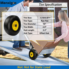 menxigoc metal hub and axle bore detail showing robust construction and fit