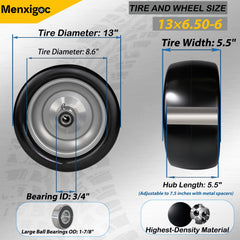 menxigoc steel rim close-up highlighting reinforced rim strength for durability