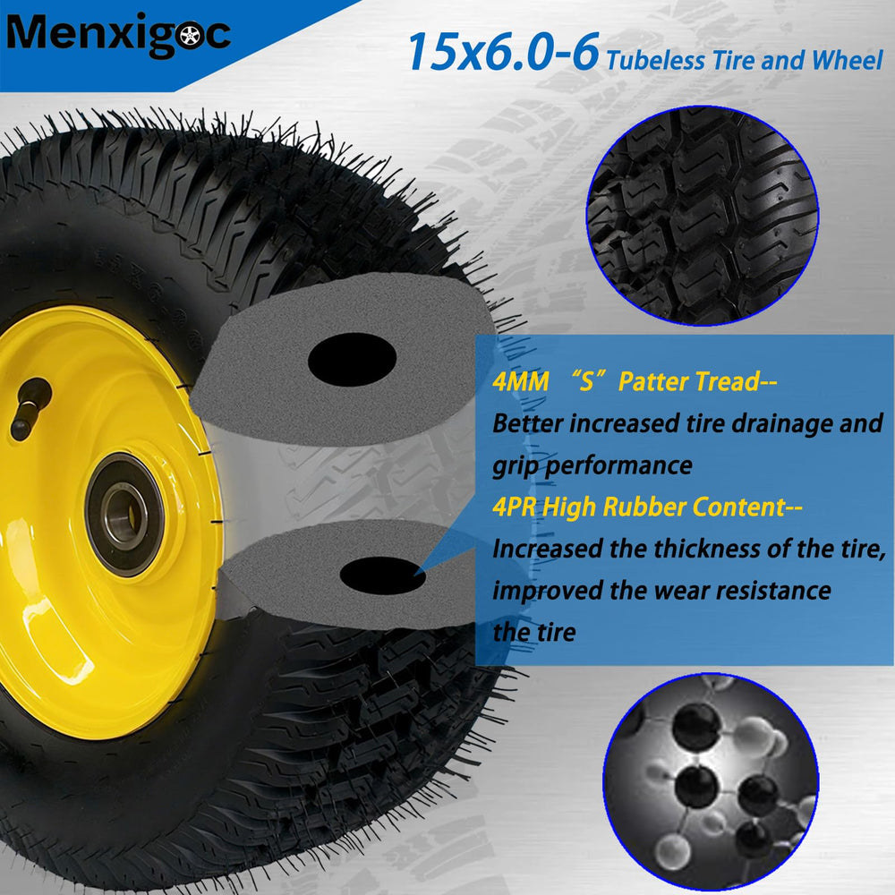 menxigoc sturdy sidewall detail resisting cuts for longer tire life