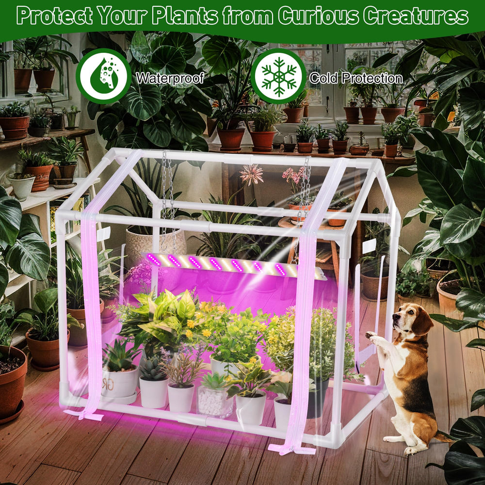Meonum greenhouse on balcony extending growing season and usability
