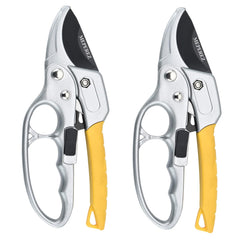 MEPEREZ front view of pruning shears showing compact cutting head and sturdy build
