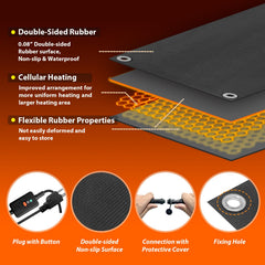 mestyl side profile showing 2mm thickness for low-profile safety