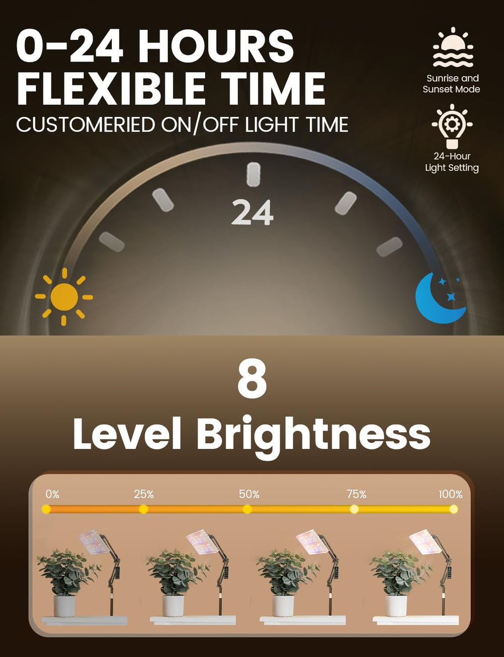 MetryGrow hanging setup in a small grow space showing space-saving benefit