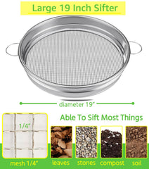 MEWPON close-up of galvanized mesh and weave for reliable particle separation benefit consistent sifting