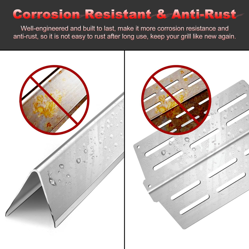 Meyafiny heat deflector top-detail over burners, protects burners and retains heat