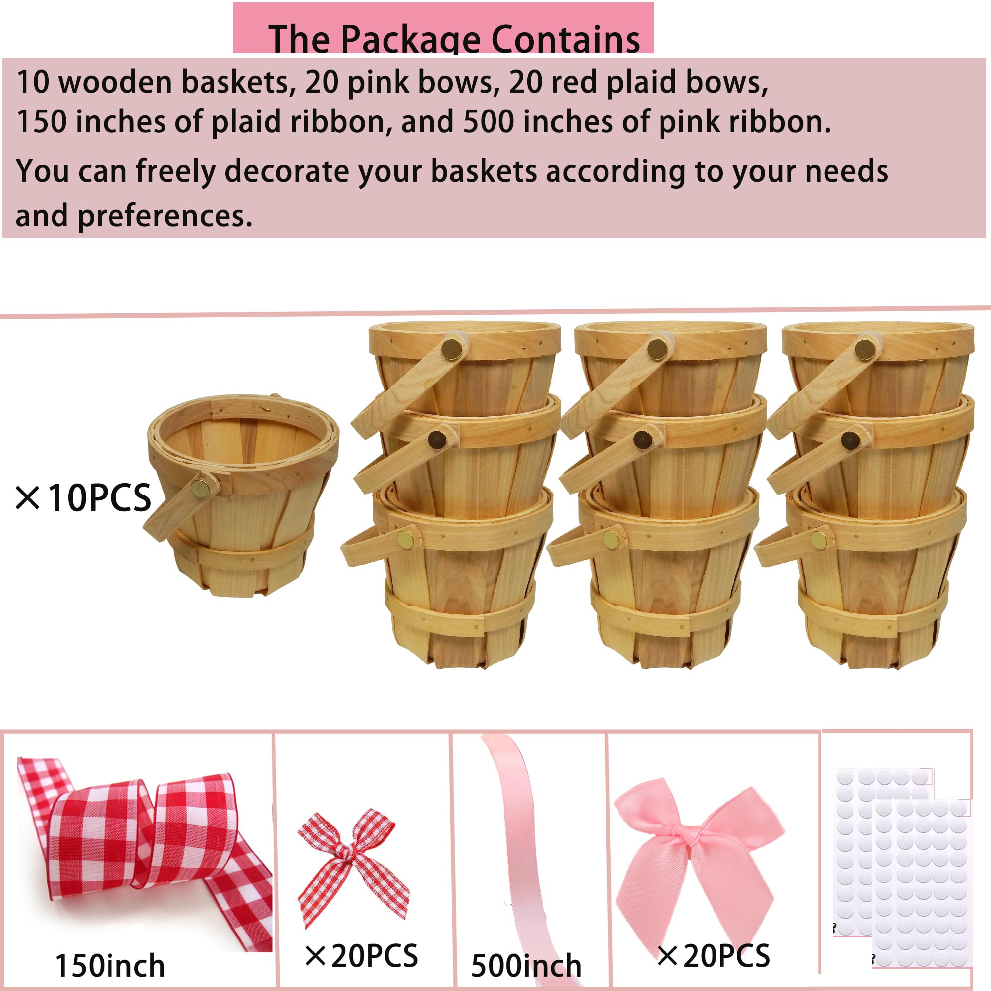 MEYAGO decorated basket with gifts showing versatile DIY presentation