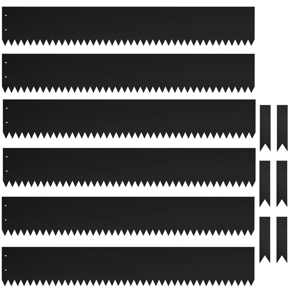 Meyoppm front view of six-pack edging kit showing clean packaged edges and coverage benefit