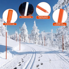 Meyoppm reflective tape detail showing bright night visibility
