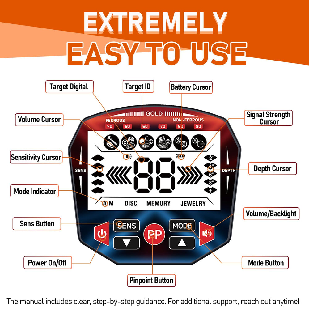 MFTEK adjustable stem and ergonomic grip for comfortable extended use