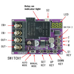 MgcSTEM wiring label and terminal diagram aiding correct installation