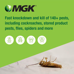 MGK EverGreen being applied to garden plants to reduce pests and protect foliage