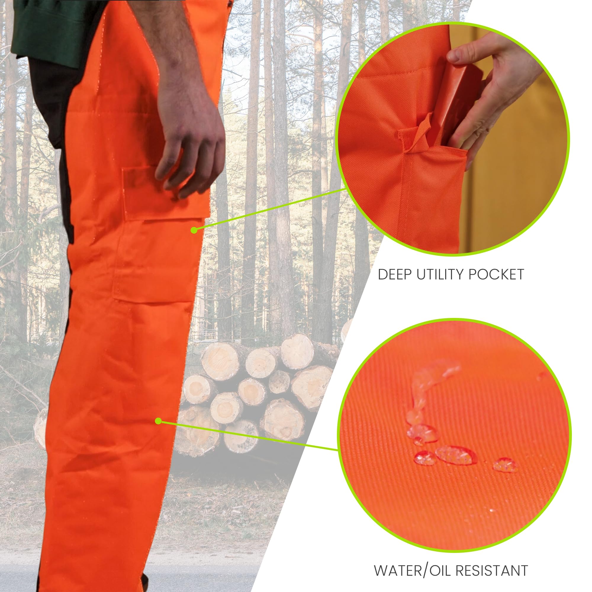 MGP SUPPLY open-back apron style shown for quick on and off convenience and ventilation
