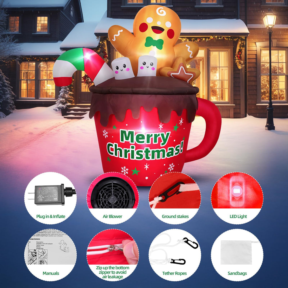 MGparty internal LEDs glowing, providing warm nighttime visibility