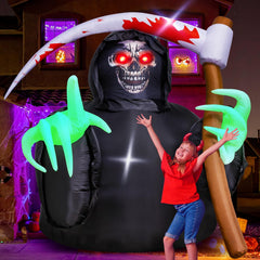 MGparty inflatable with fan and all included setup accessories visible