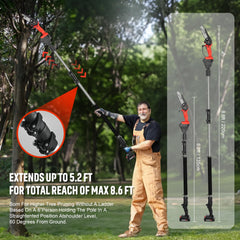 MGYM handle with safety lock and trigger, secure start prevents accidents