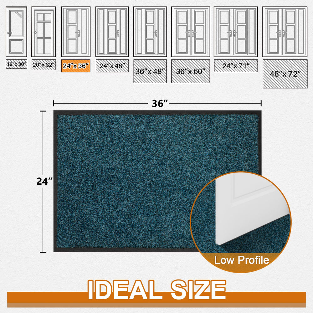 Mibao mat on porch showing stylish look and practical durability