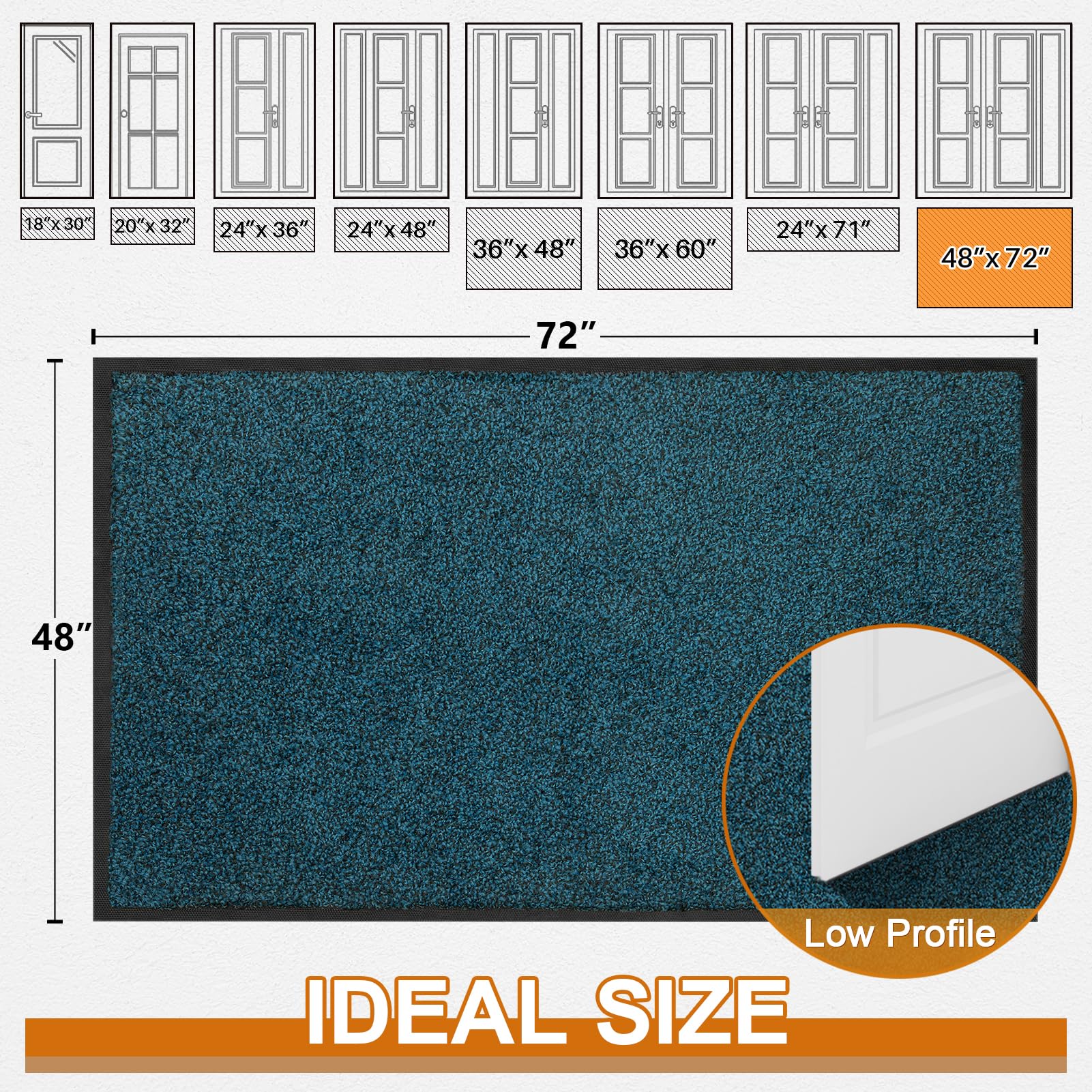 Mibao on porch in lifestyle scene enhancing curb appeal and cleanliness