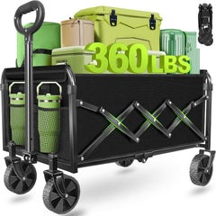 micieitie front view showing sturdy wagon and easy loading benefit
