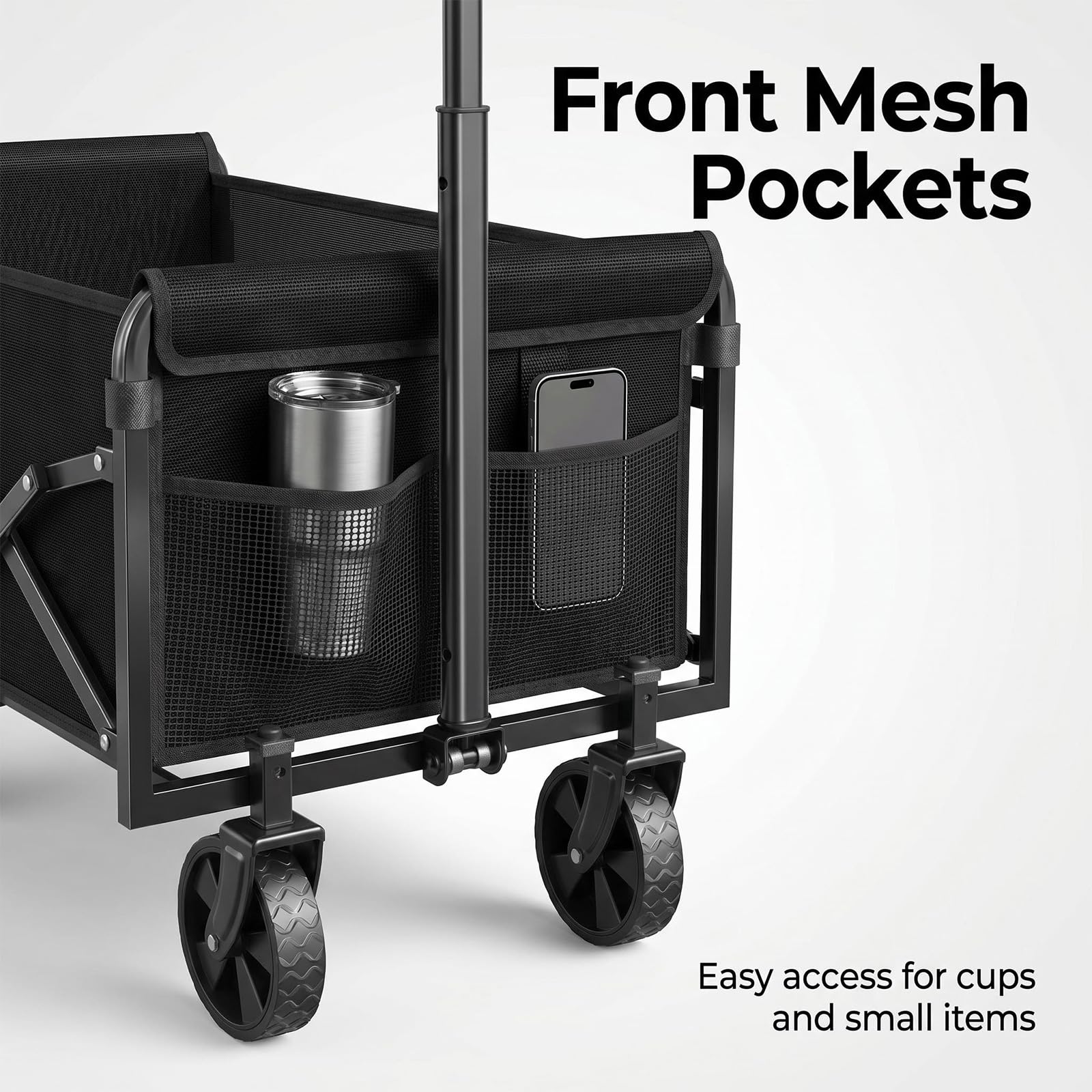 micieitie loaded with groceries demonstrating 125L capacity and organized transport