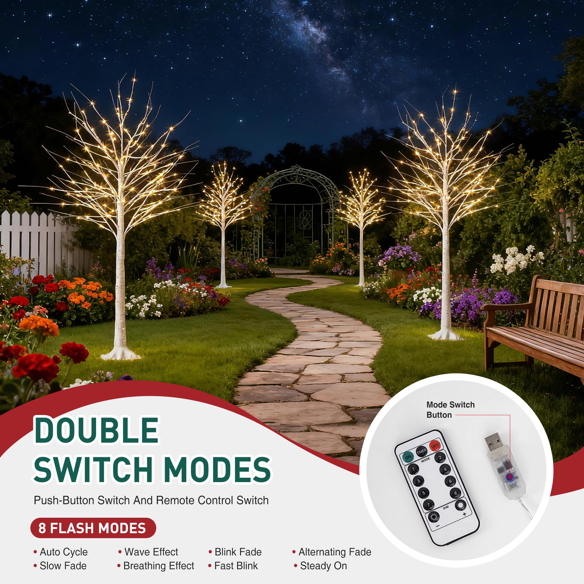 MICLIONLED base and power cord showing stable support and flexible placement