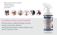 Microcyn pouring action demonstrating gentle rinse benefiting debris removal