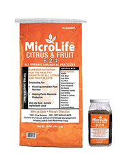 Measured dose of MicroLife SJES beside a 5-gallon container to guide application