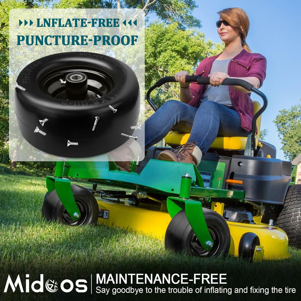 Midcos included spacers and extra bearings for flexible installation
