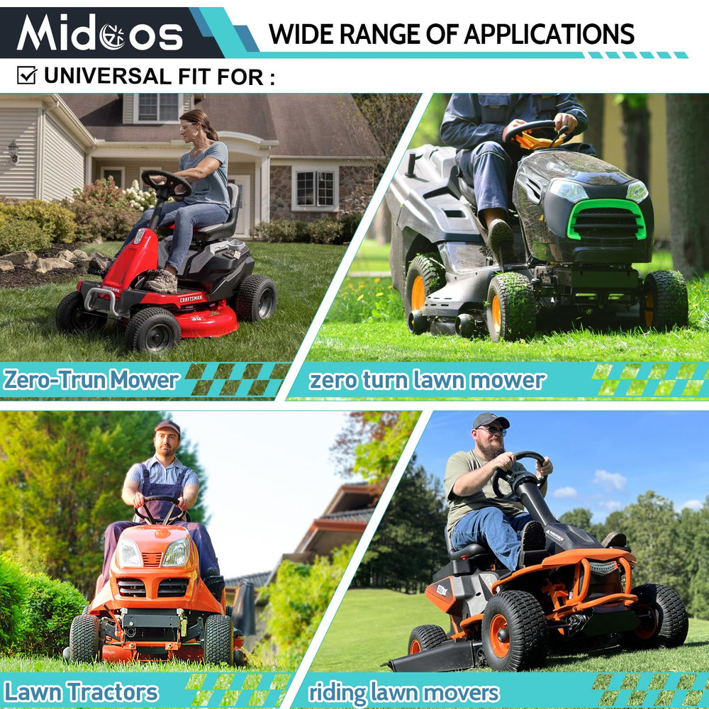 Midcos tire surface texture emphasizing abrasion resistance to extend service life