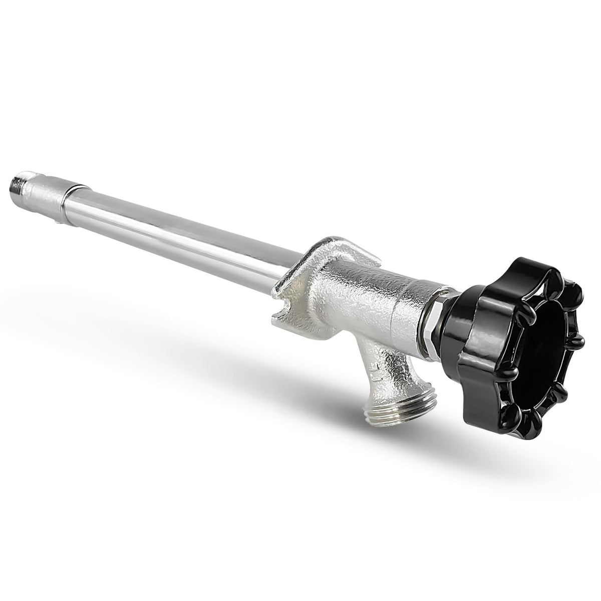 Midline Valve front face chrome sillcock showing durable exterior finish and reliable operation