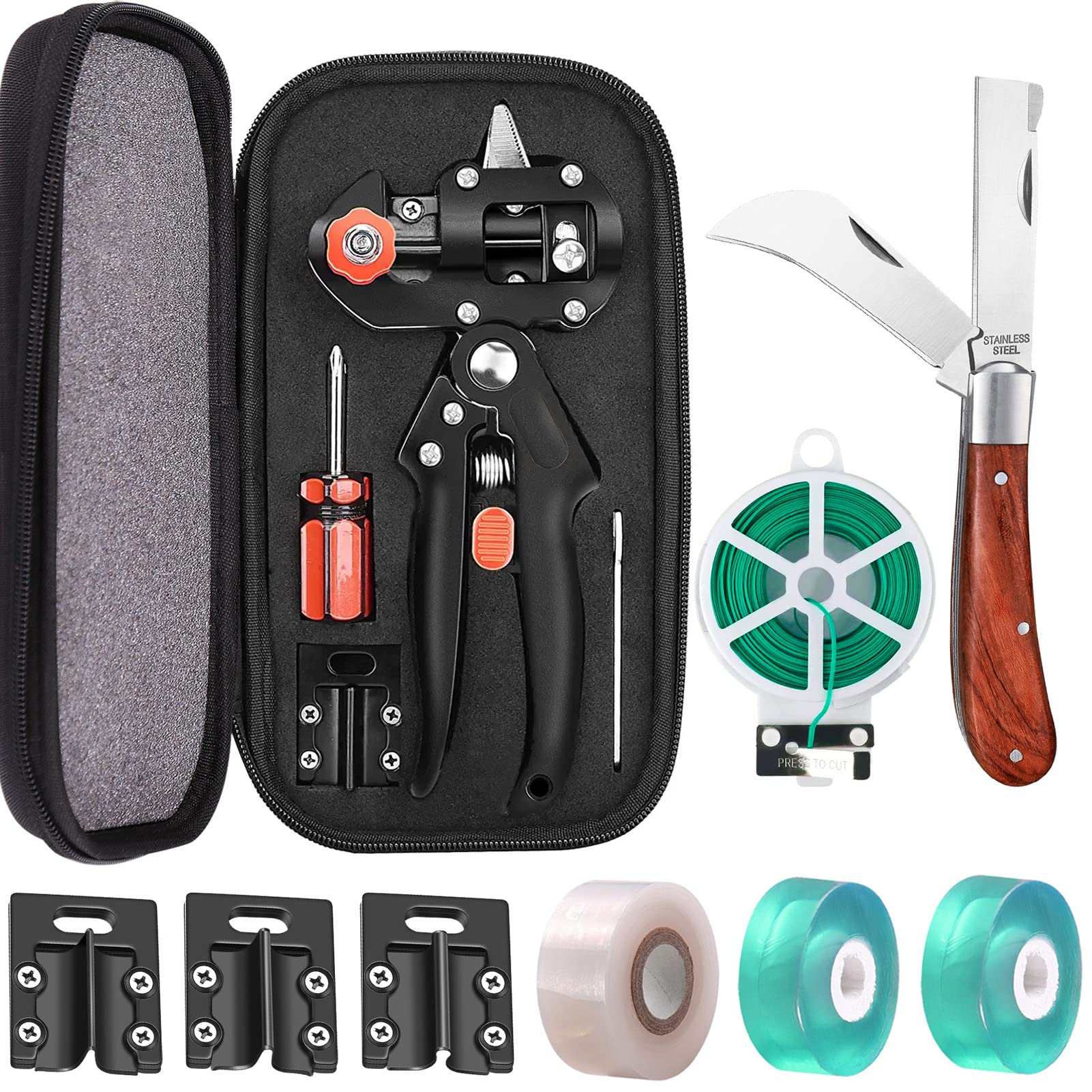 MIDOUWEST kit front packaging showing all six grafting components for quick identification