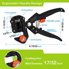 MIDOUWEST SK5 grafting cutter close-up displaying clean blade edge for precise cuts
