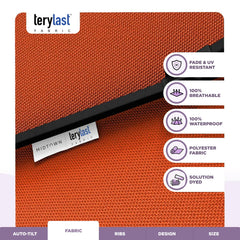 Midtown Umbrellas crank and auto-tilt detail showing smooth adjustment and reliable metal parts