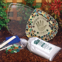 Midwest Products stained glass pieces close-up adding vibrant recycled color