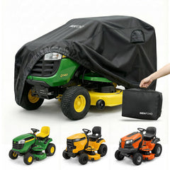 mieapond front view on John Deere showing full weather protection