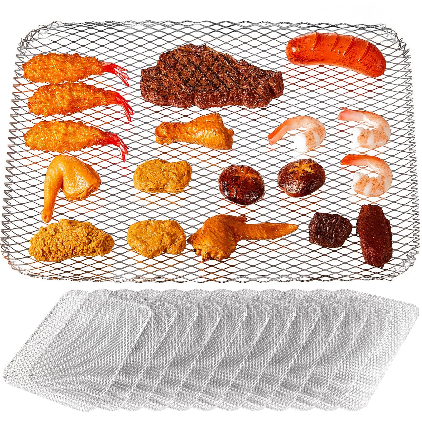 Mifoci front packaging showing full 20-piece grill toppers pack and benefits