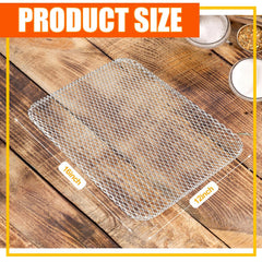 Mifoci close-up of aluminum mesh texture highlighting nonstick and heat resistance