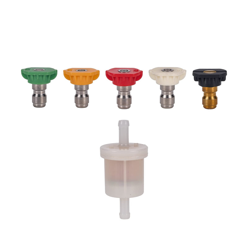 Mikatesi in box with included nozzles ready-to-install kit saves setup time