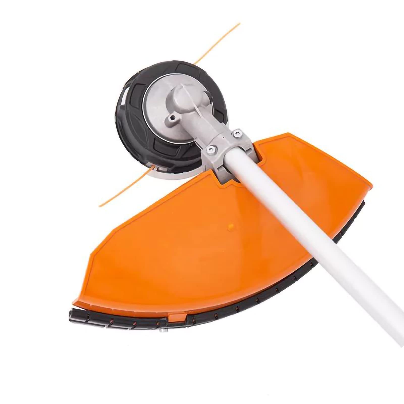 Milikaco gear head installed on a string trimmer demonstrating restored cutting performance