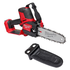 Milwaukee hatchet front view showing compact blade and ergonomic grip for better control